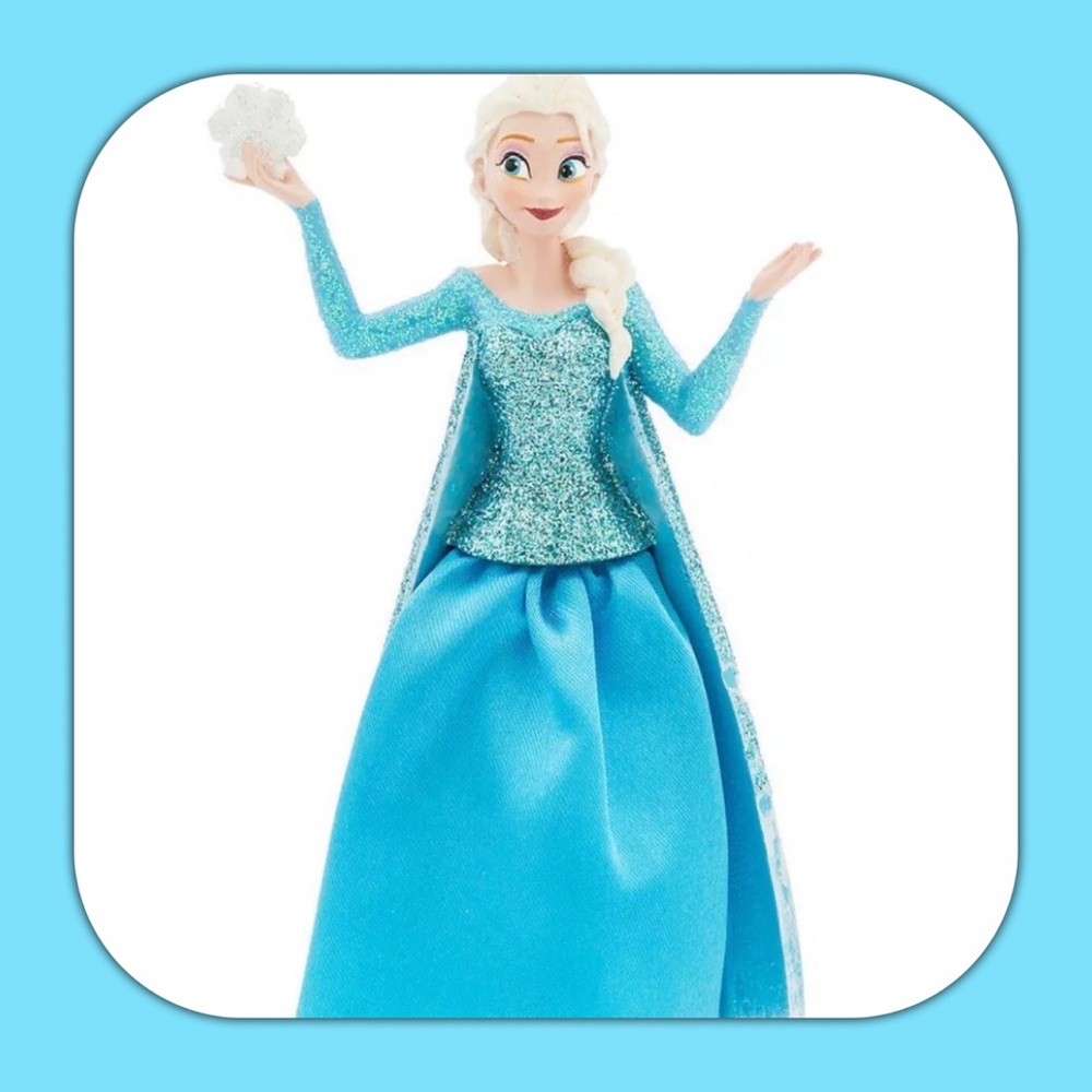 2017 Disney Store Elsa Sketchbook Ornament NIB